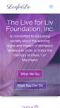 Mobile Screenshot of liveforliv.org