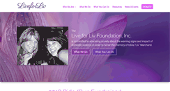 Desktop Screenshot of liveforliv.com